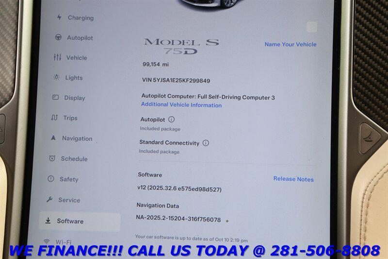 used 2019 Tesla Model S car, priced at $21,995