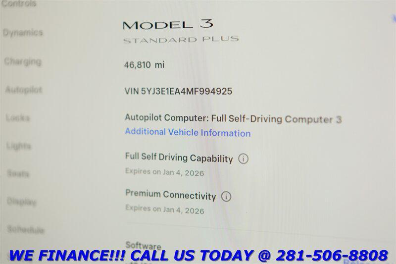 used 2021 Tesla Model 3 car, priced at $21,995