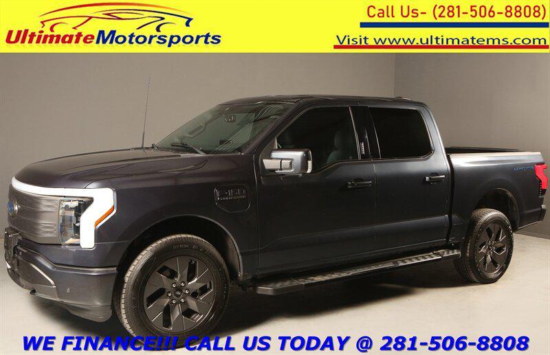 used 2022 Ford F-150 Lightning car, priced at $35,995