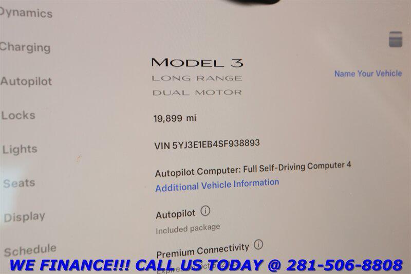used 2025 Tesla Model 3 car, priced at $34,995