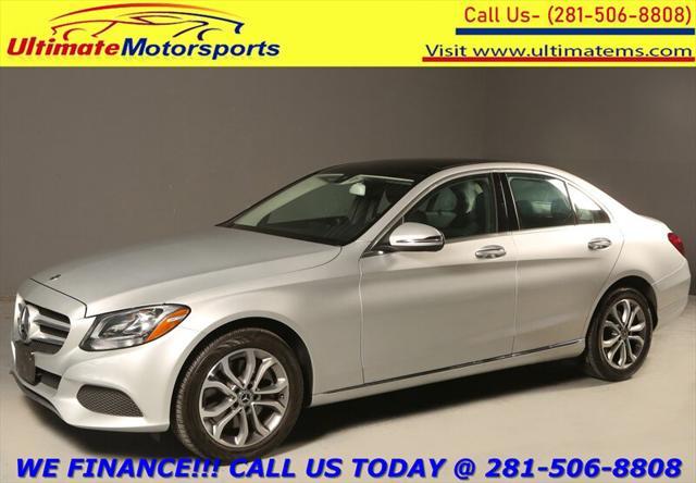 used 2018 Mercedes-Benz C-Class car, priced at $21,995
