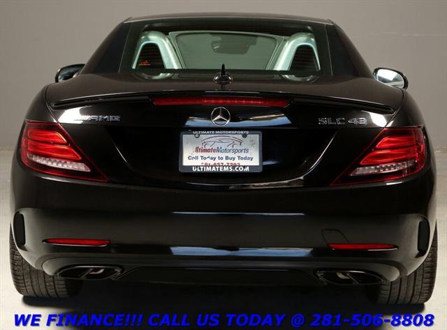 used 2017 Mercedes-Benz AMG SLC 43 car, priced at $35,995