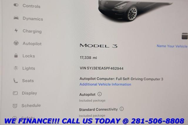 used 2023 Tesla Model 3 car, priced at $26,995