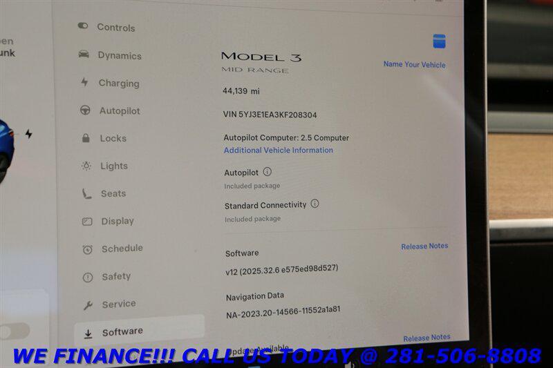 used 2019 Tesla Model 3 car, priced at $19,995