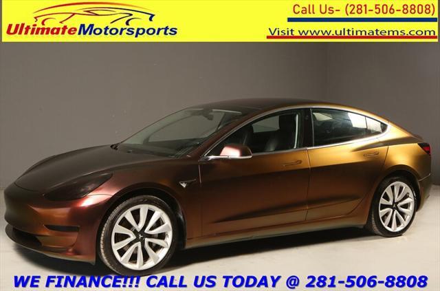 used 2018 Tesla Model 3 car, priced at $19,995