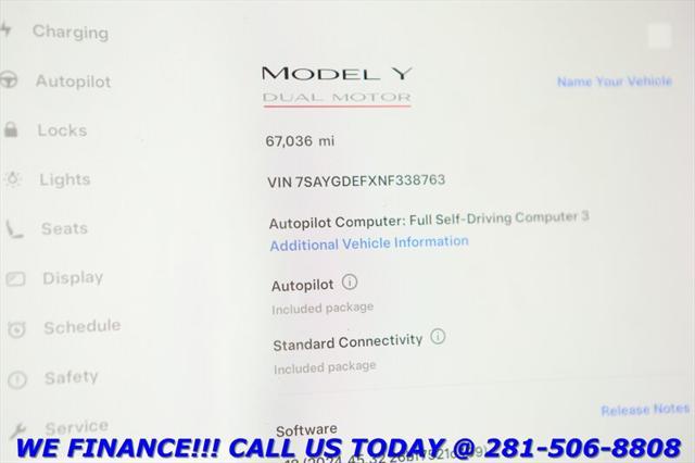 used 2022 Tesla Model Y car, priced at $27,995