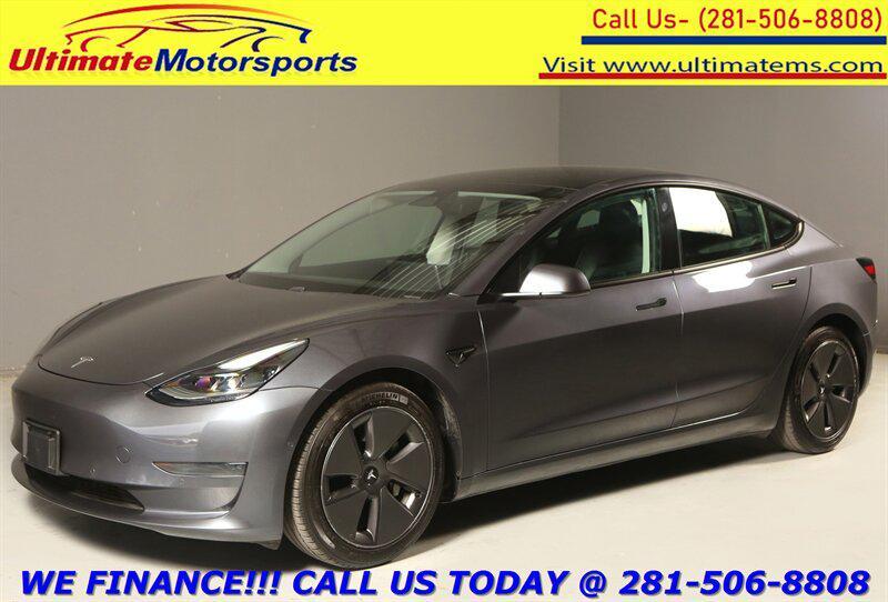 used 2021 Tesla Model 3 car, priced at $22,495
