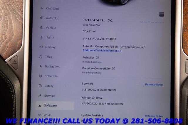 used 2020 Tesla Model X car, priced at $31,995