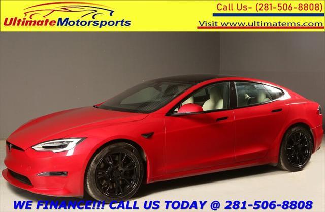 used 2021 Tesla Model S car, priced at $54,995