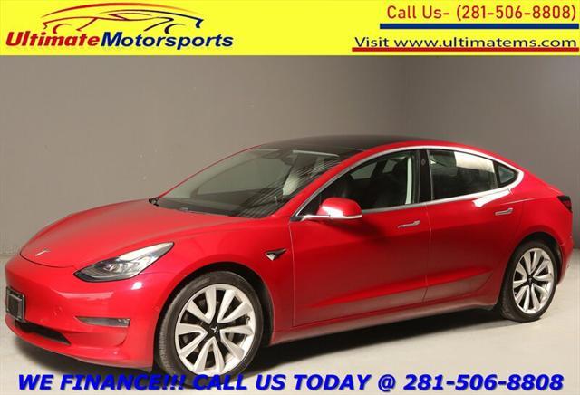 used 2018 Tesla Model 3 car, priced at $21,995