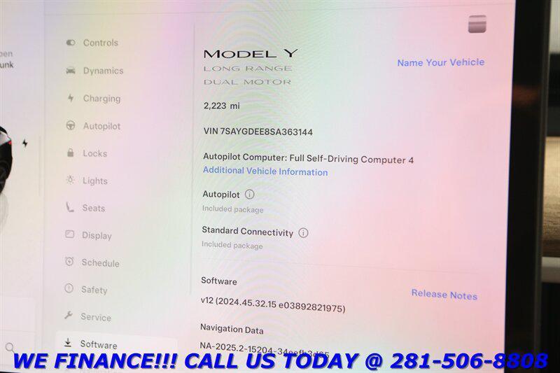 used 2025 Tesla Model Y car, priced at $37,995