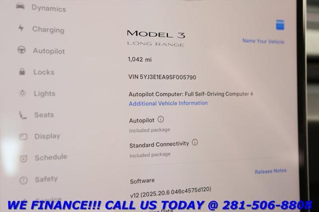 used 2025 Tesla Model 3 car, priced at $36,995
