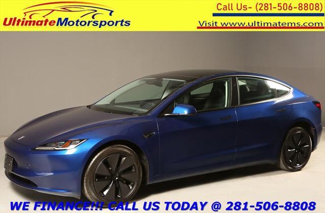 used 2025 Tesla Model 3 car, priced at $36,995