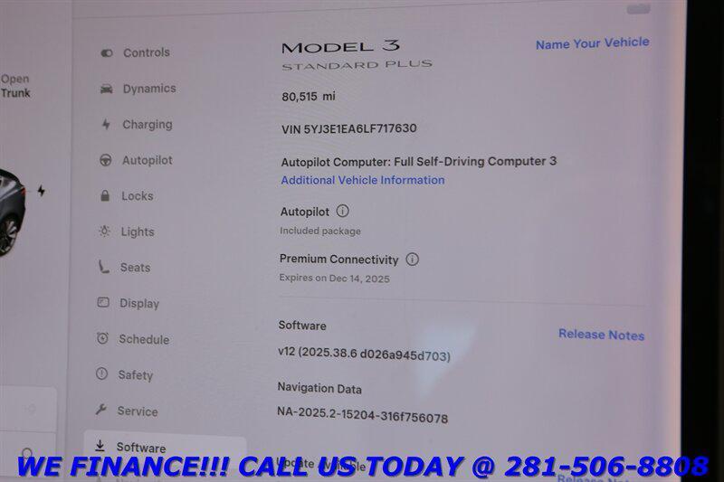 used 2020 Tesla Model 3 car, priced at $17,995