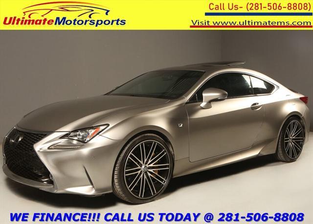 used 2015 Lexus RC 350 car, priced at $20,995