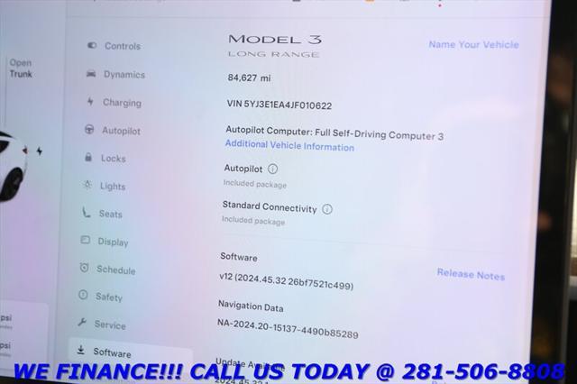 used 2018 Tesla Model 3 car, priced at $19,995