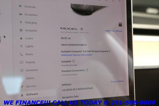 used 2019 Tesla Model 3 car, priced at $20,995