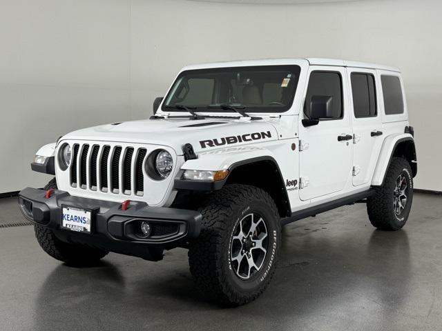 used 2021 Jeep Wrangler Unlimited car, priced at $36,989