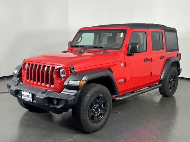 used 2019 Jeep Wrangler Unlimited car, priced at $29,489