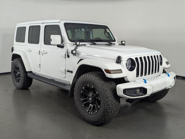used 2021 Jeep Wrangler Unlimited 4xe car, priced at $33,989