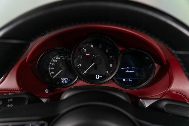used 2020 Porsche 718 Spyder car, priced at $119,989