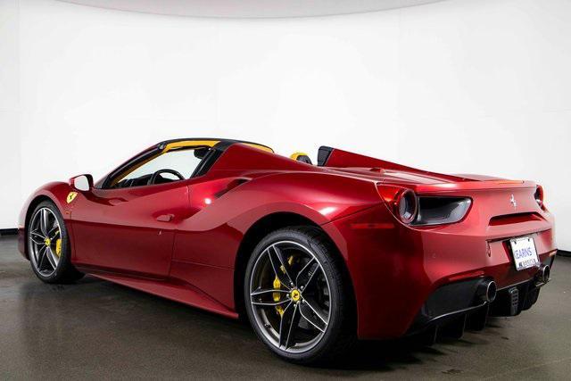 used 2018 Ferrari 488 Spider car, priced at $279,989