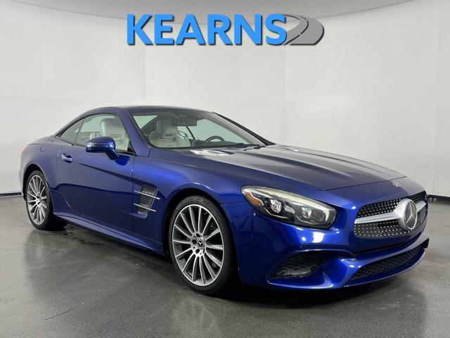 used 2018 Mercedes-Benz SL 450 car, priced at $42,989