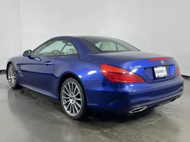 used 2018 Mercedes-Benz SL 450 car, priced at $42,989