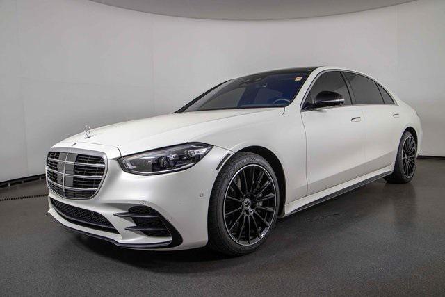 used 2022 Mercedes-Benz S-Class car, priced at $89,989