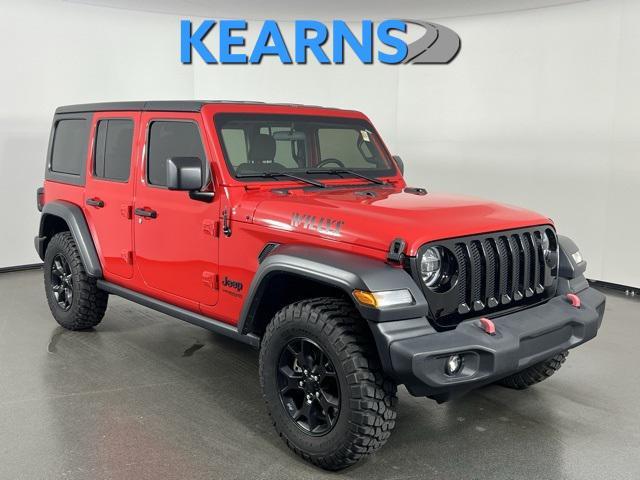 used 2020 Jeep Wrangler Unlimited car, priced at $30,989