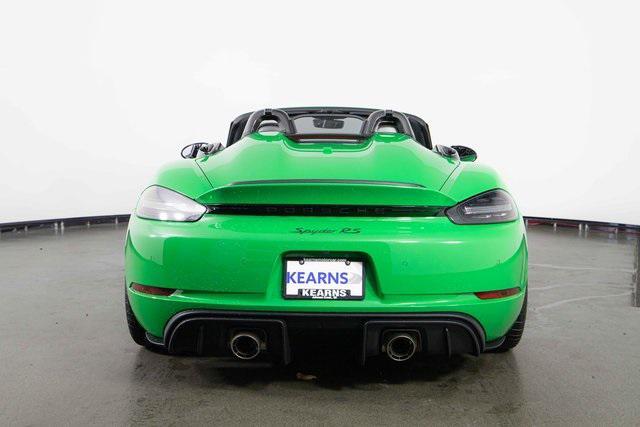 used 2024 Porsche 718 Spyder car, priced at $249,989