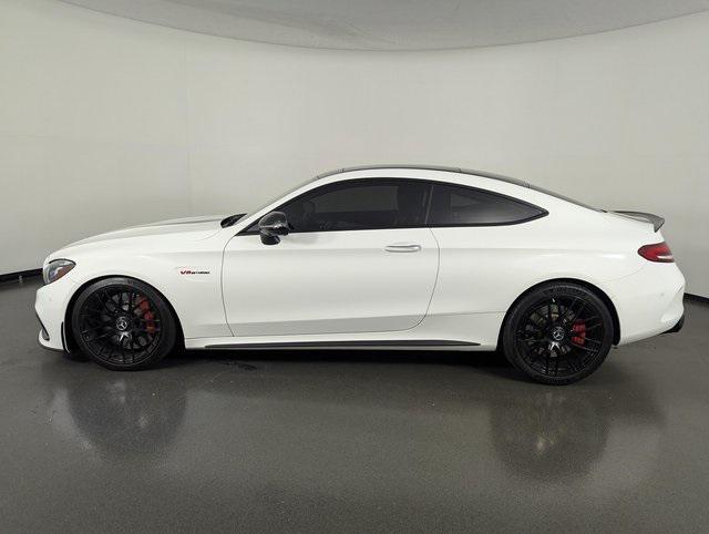 used 2019 Mercedes-Benz AMG C 63 car, priced at $51,989