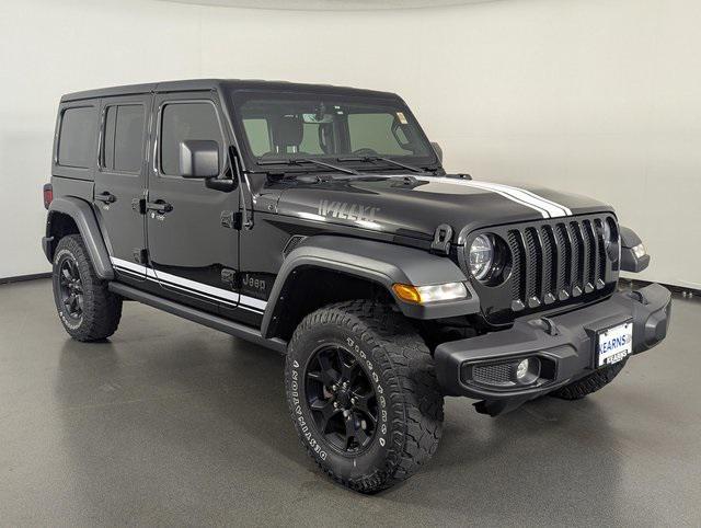 used 2022 Jeep Wrangler car, priced at $30,989