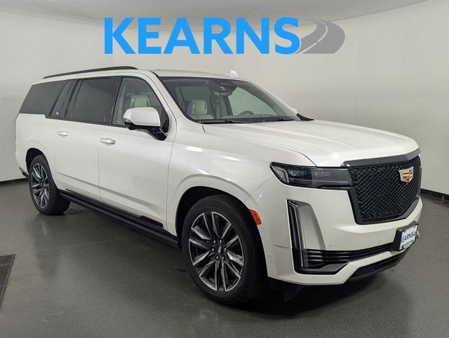 used 2021 Cadillac Escalade ESV car, priced at $62,989