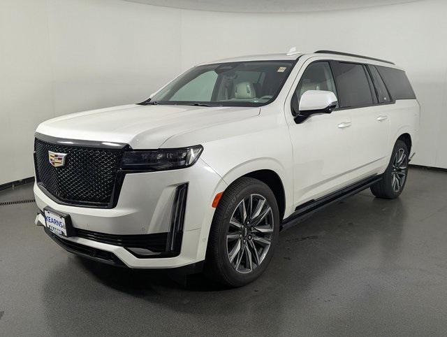 used 2021 Cadillac Escalade ESV car, priced at $62,989