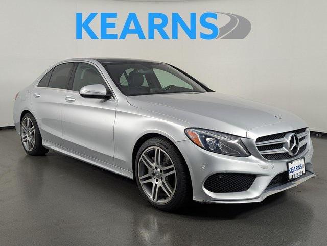used 2015 Mercedes-Benz C-Class car, priced at $19,989