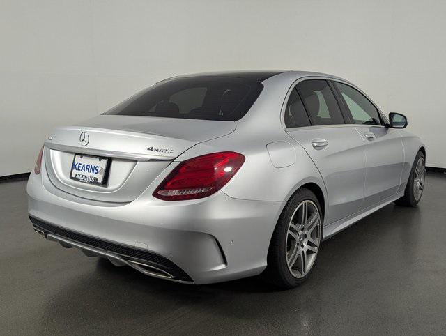 used 2015 Mercedes-Benz C-Class car, priced at $19,989