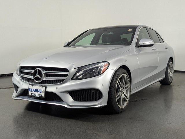 used 2015 Mercedes-Benz C-Class car, priced at $19,989