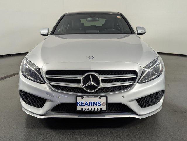 used 2015 Mercedes-Benz C-Class car, priced at $19,989