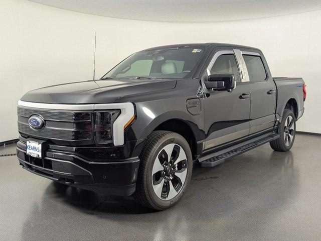 used 2022 Ford F-150 Lightning car, priced at $45,989
