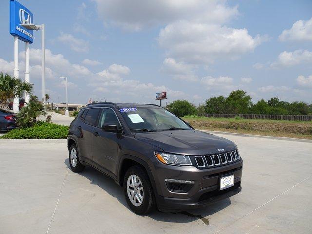 used 2021 Jeep Compass car, priced at $17,995