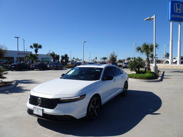 used 2023 Honda Accord Hybrid car, priced at $27,550