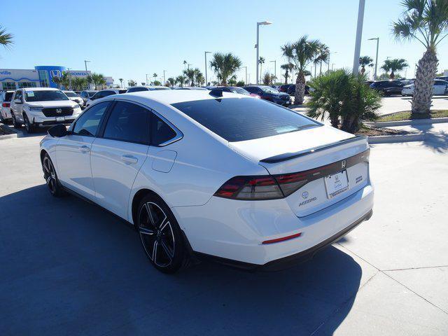 used 2023 Honda Accord Hybrid car, priced at $27,550