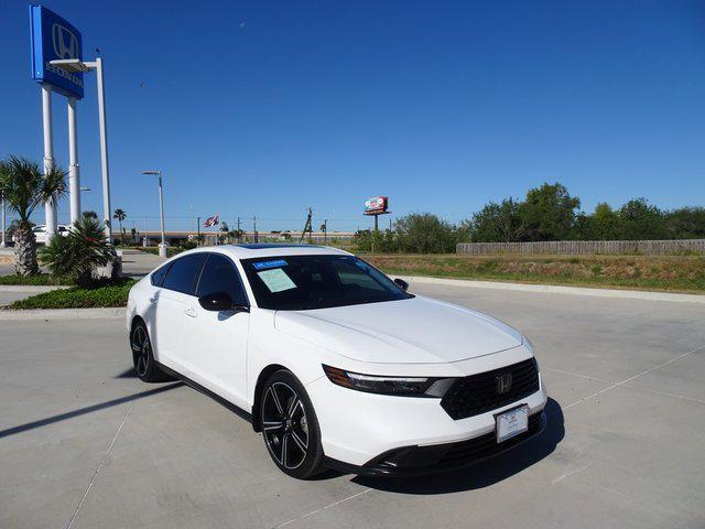 used 2023 Honda Accord Hybrid car, priced at $27,550