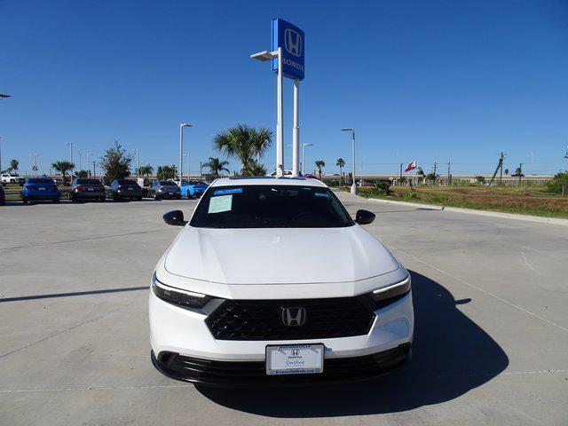 used 2023 Honda Accord Hybrid car, priced at $27,550