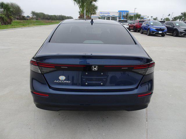 used 2024 Honda Accord car, priced at $26,250