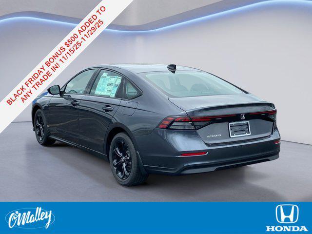 new 2025 Honda Accord car, priced at $30,274