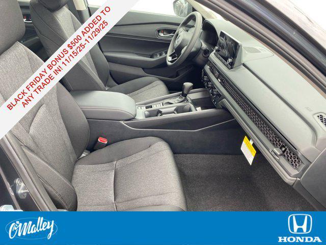 new 2025 Honda Accord car, priced at $30,274