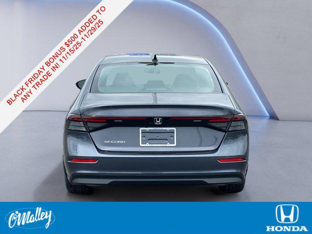 new 2025 Honda Accord car, priced at $30,274