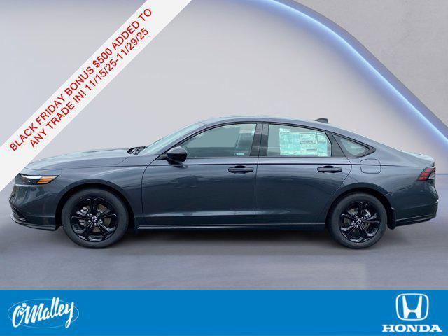 new 2025 Honda Accord car, priced at $30,274